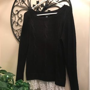 WOMENS LAYERED STYLE SWEATER